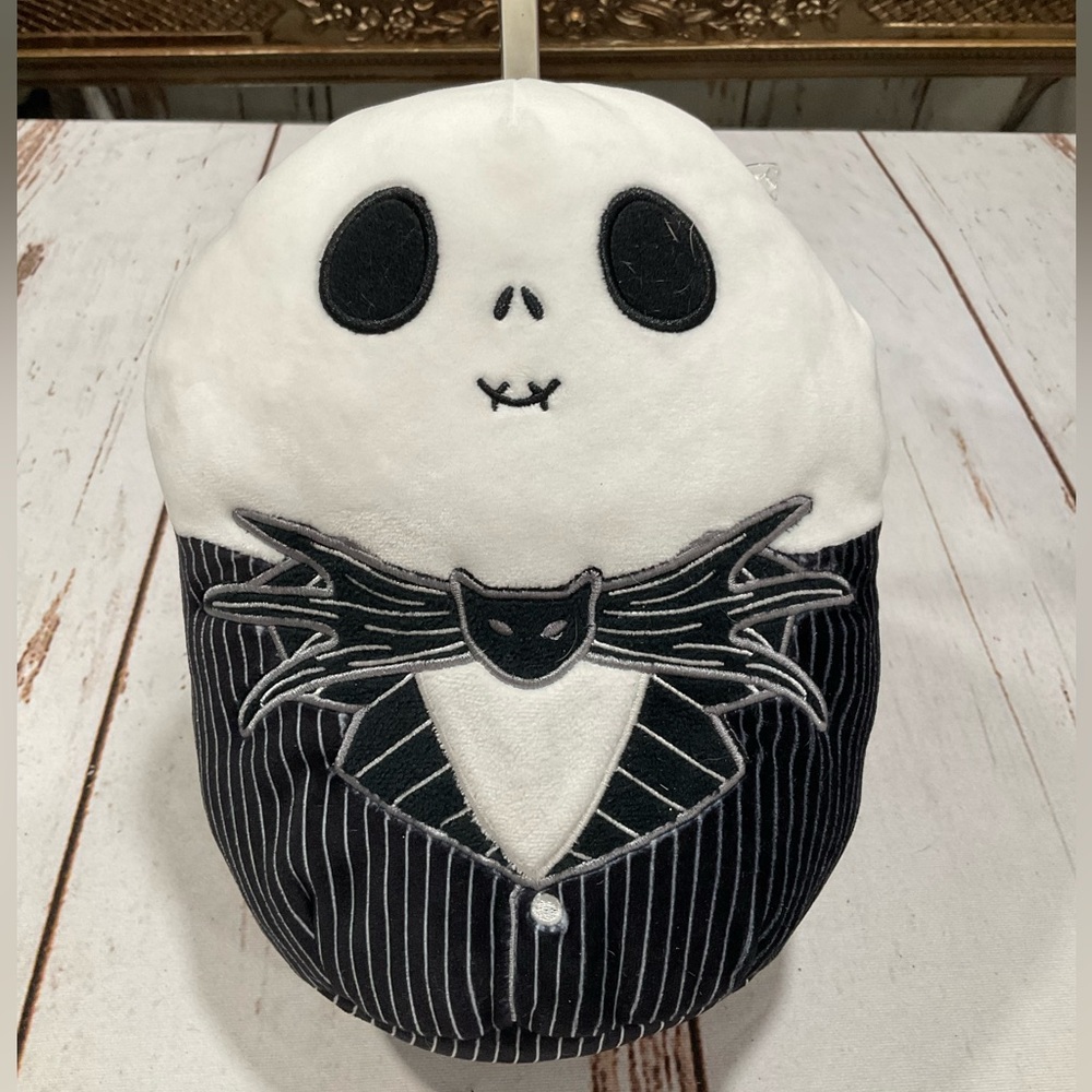 KELLYTOY 8" NIGHTMARE BEFORE‎ CHRISTMAS JACK SKELLINGTON SQUISHIE